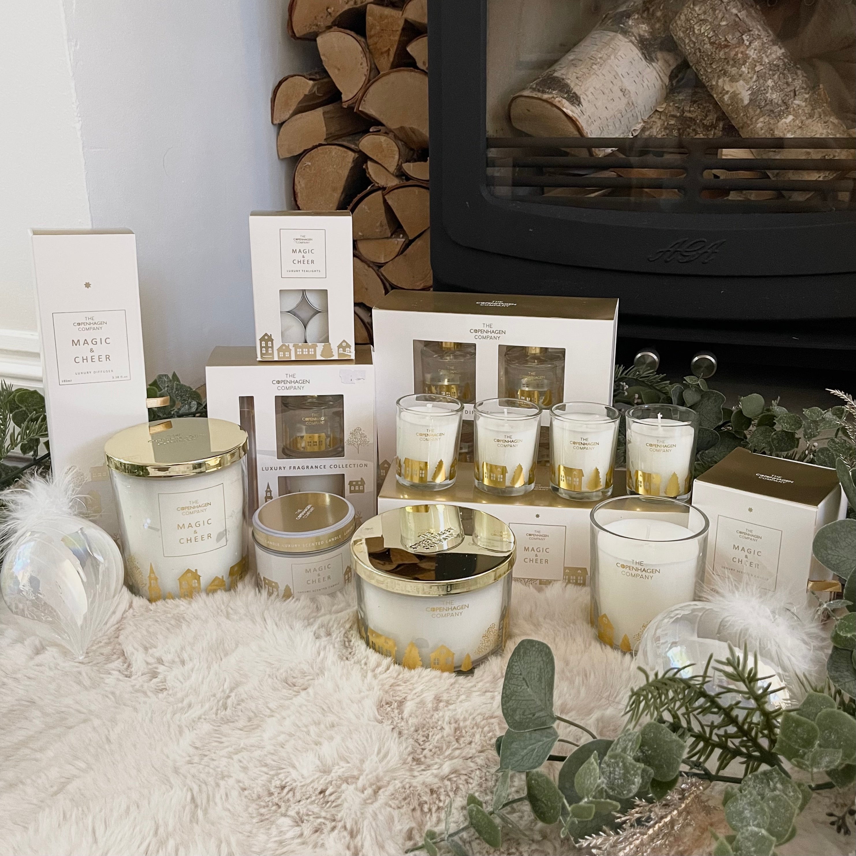 Scandi Christmas Votive Gift Set