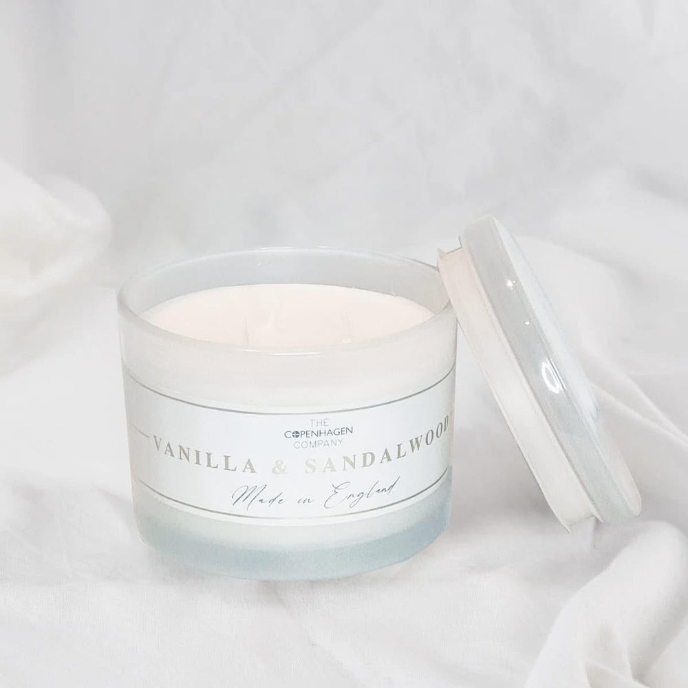 Vanilla & Sandalwood 3 Wick Medium Candle