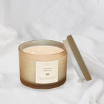 Amber & Vanilla 3 Wick Medium Candle